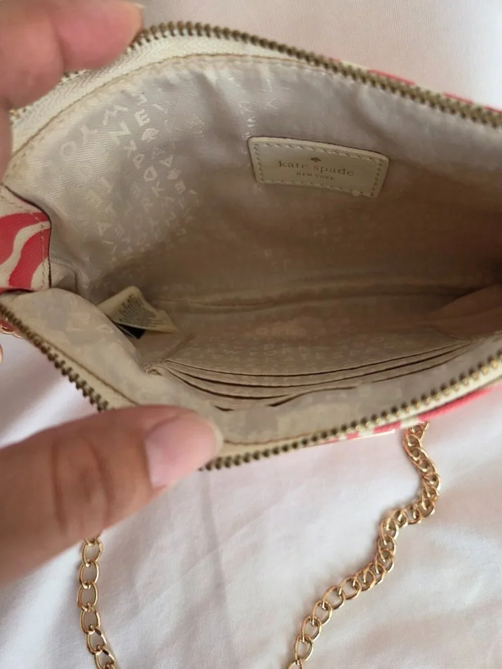Kate Spade Grant Street Grainy Vinyl Lolly wristlet